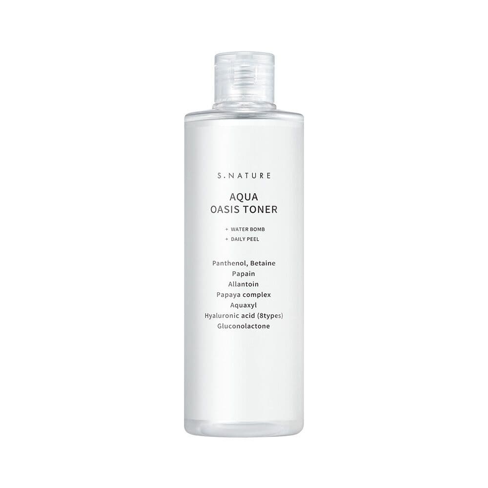 The Korean Secret for Hydrated Skin: SNATURE's Aqua Oasis Toner